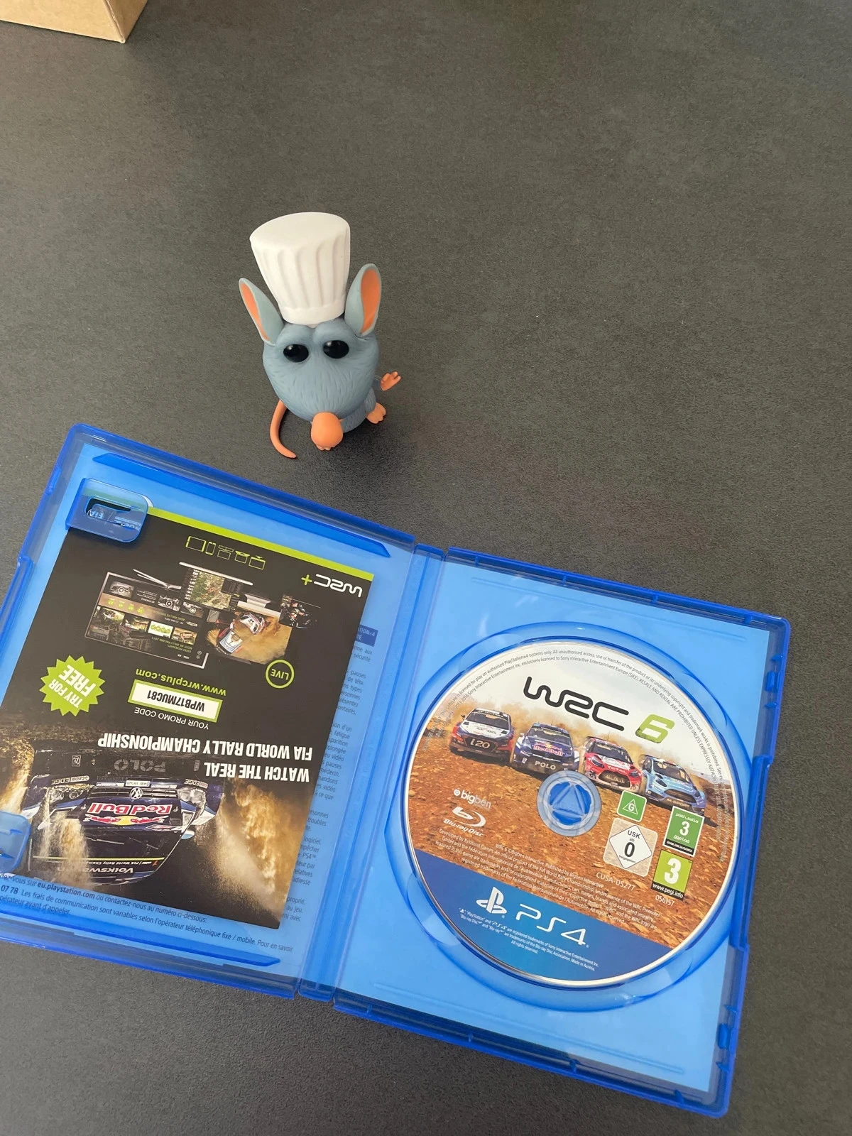 Juego de PS4 w2c 6 rallyes de carreras de coches PlayStation – photo 3